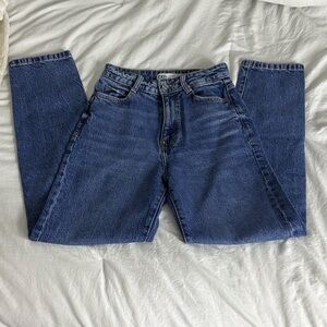 Zara Women's High Rise Jeans - Blue